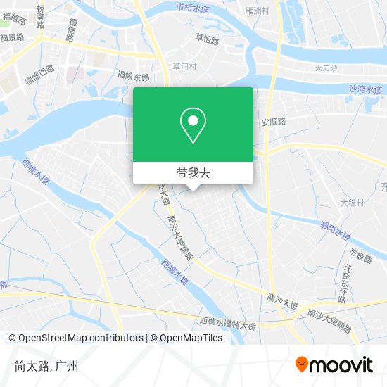 简太路地图