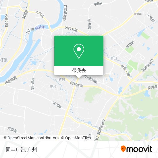 固丰广告地图