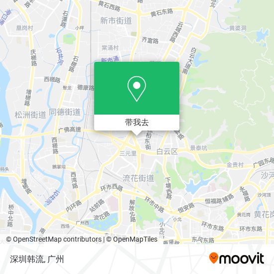深圳韩流地图