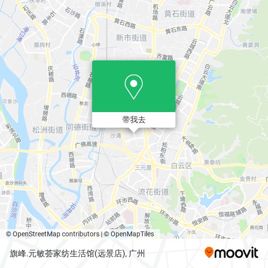 旗峰.元敏荟家纺生活馆(远景店)地图