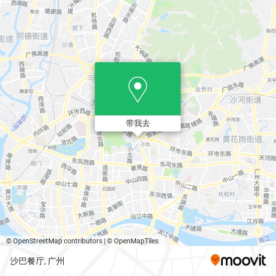 沙巴餐厅地图