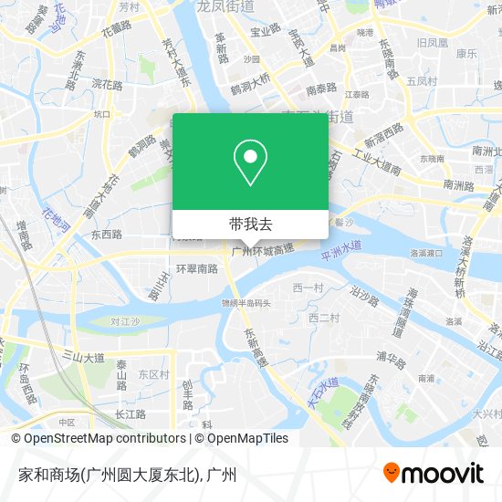 家和商场(广州圆大厦东北)地图