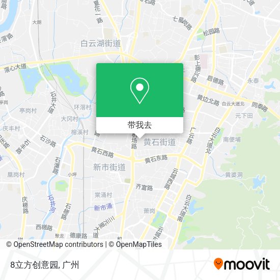 8立方创意园地图