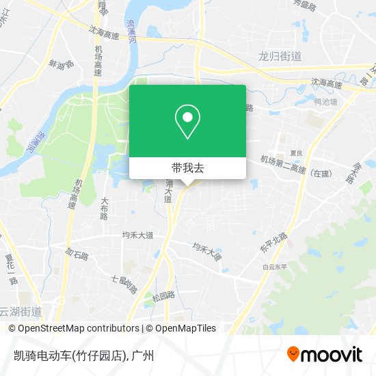 凯骑电动车(竹仔园店)地图