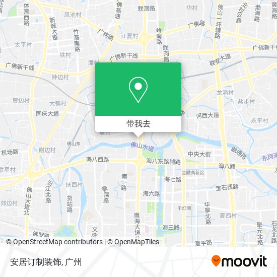 安居订制装饰地图