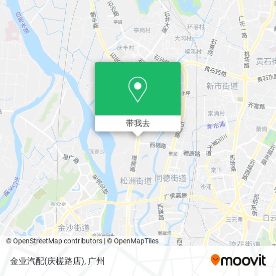 金业汽配(庆槎路店)地图