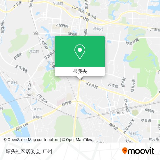 塘头社区居委会地图