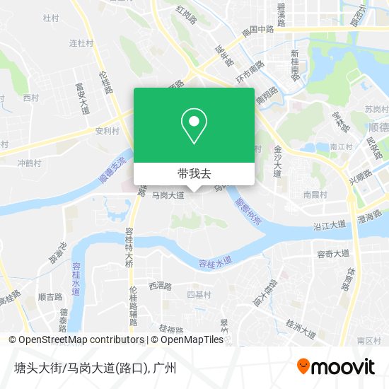 塘头大街/马岗大道(路口)地图