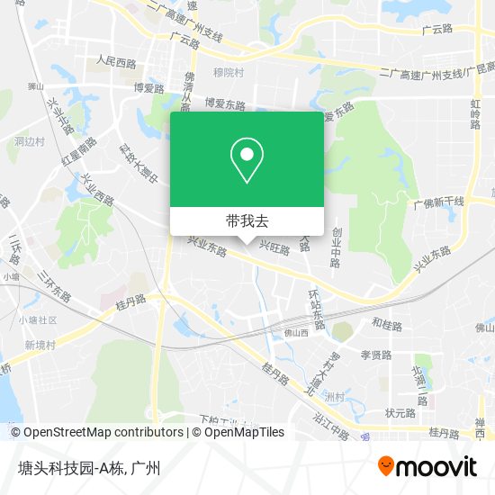 塘头科技园-A栋地图