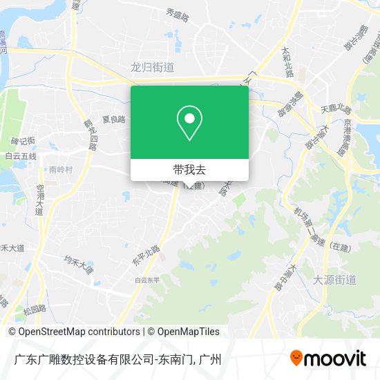 广东广雕数控设备有限公司-东南门地图