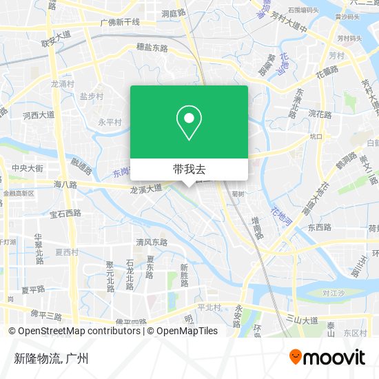 新隆物流地图