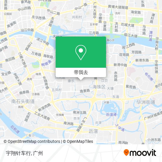 宇翔针车行地图