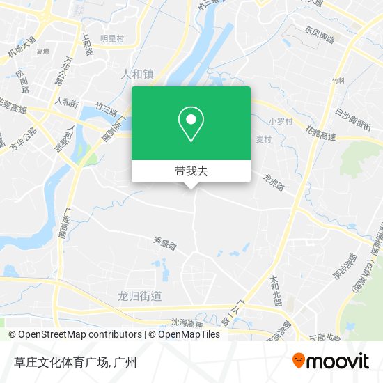 草庄文化体育广场地图
