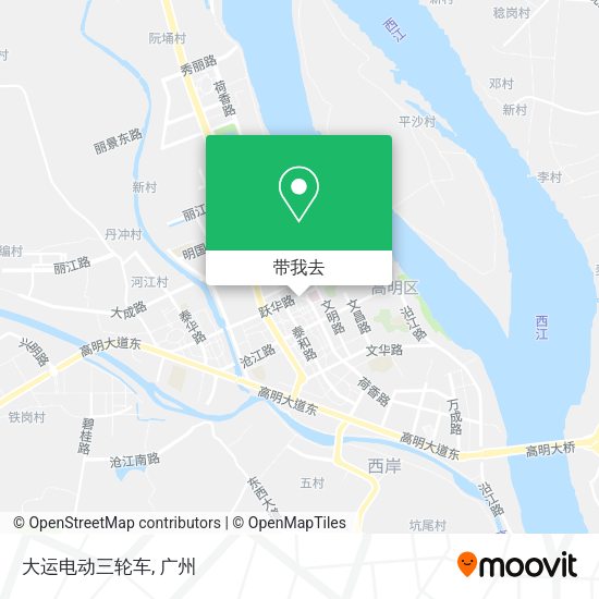 大运电动三轮车地图