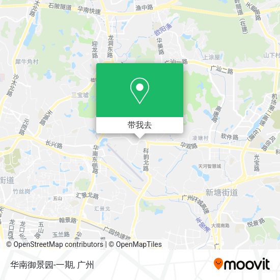 华南御景园-一期地图