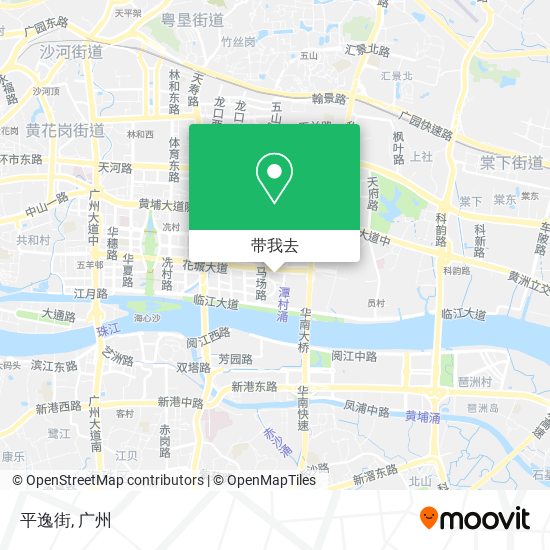 平逸街地图