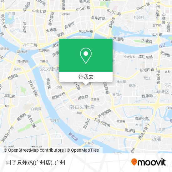 叫了只炸鸡(广州店)地图