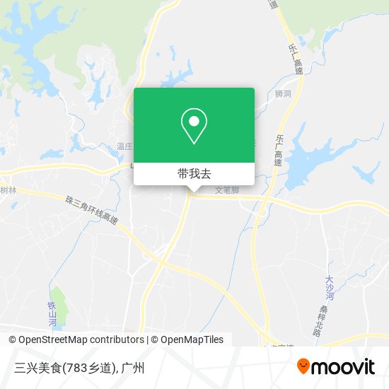 三兴美食(783乡道)地图