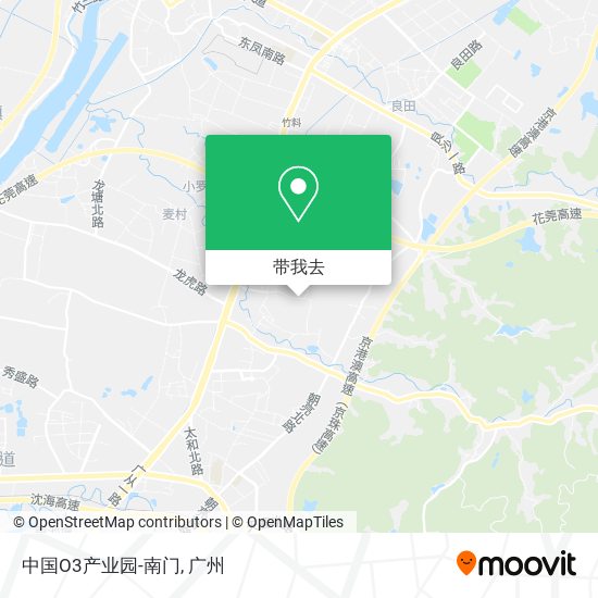 中国O3产业园-南门地图