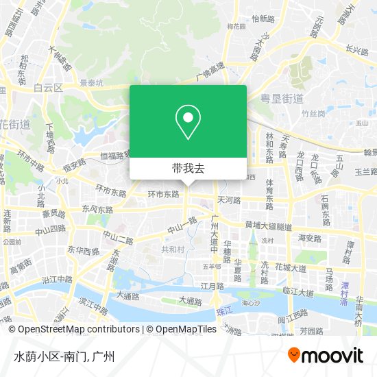 水荫小区-南门地图