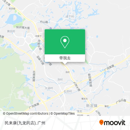 民来康(九龙药店)地图