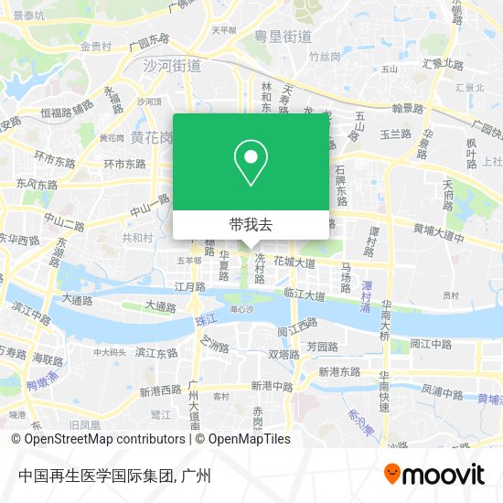 中国再生医学国际集团地图