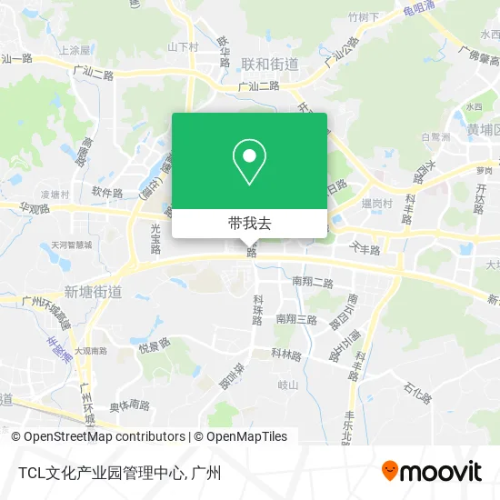 TCL文化产业园管理中心地图