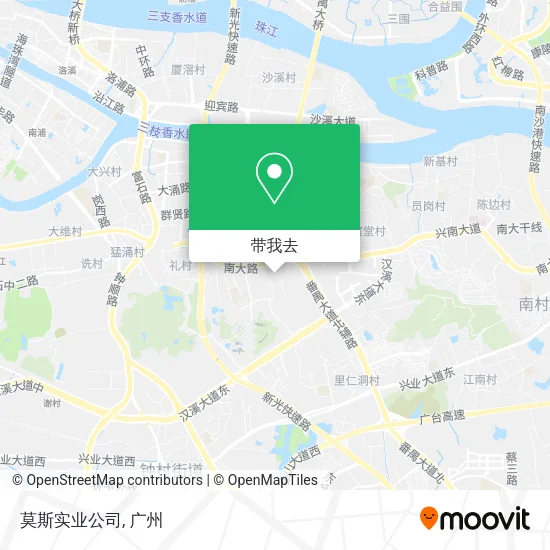 莫斯实业公司地图