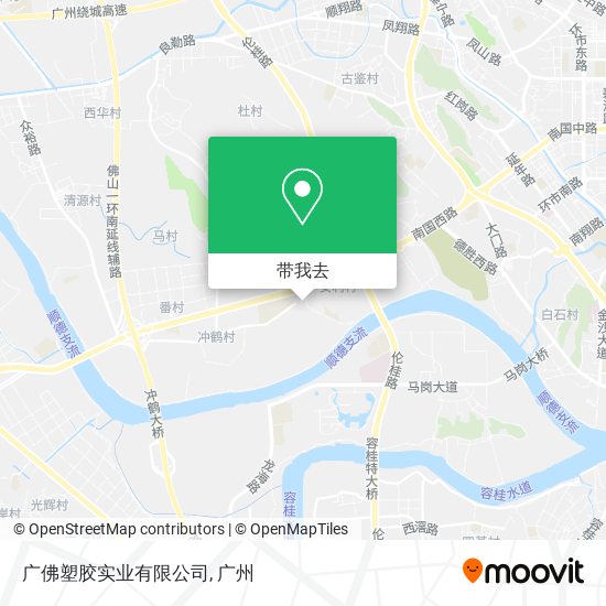 广佛塑胶实业有限公司地图