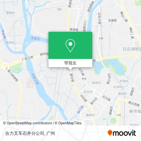 合力叉车石井分公司地图