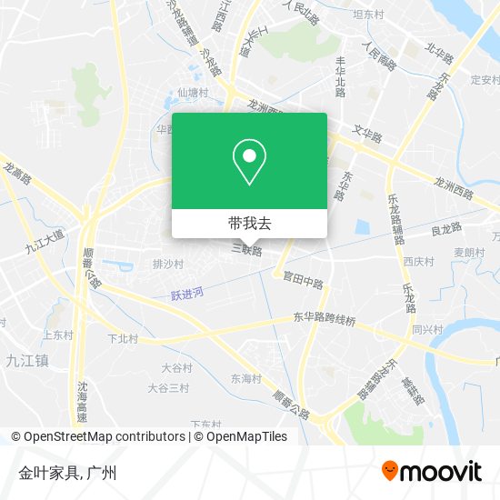 金叶家具地图
