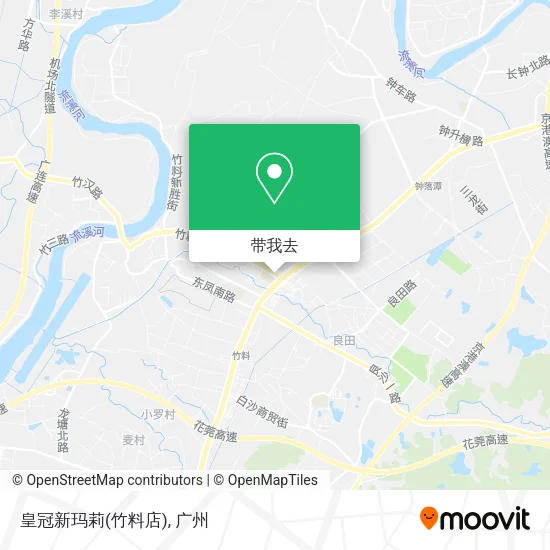 皇冠新玛莉(竹料店)地图