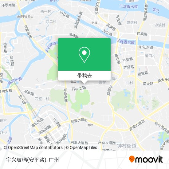 宇兴玻璃(安平路)地图