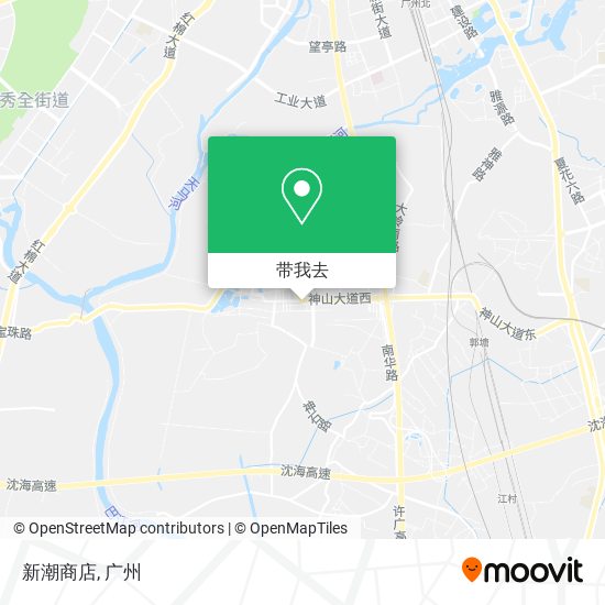 新潮商店地图