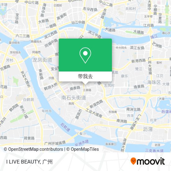 I LIVE BEAUTY地图