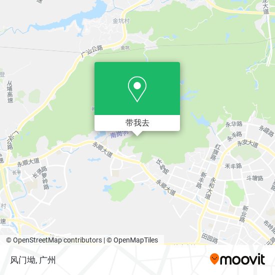 风门坳地图