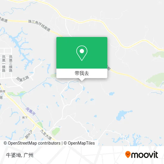 牛婆坳地图
