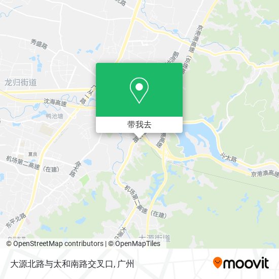 大源北路与太和南路交叉口地图