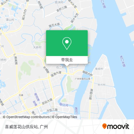 喜威莲花山供应站地图