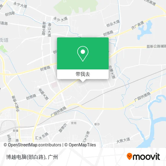 博越电脑(邵白路)地图