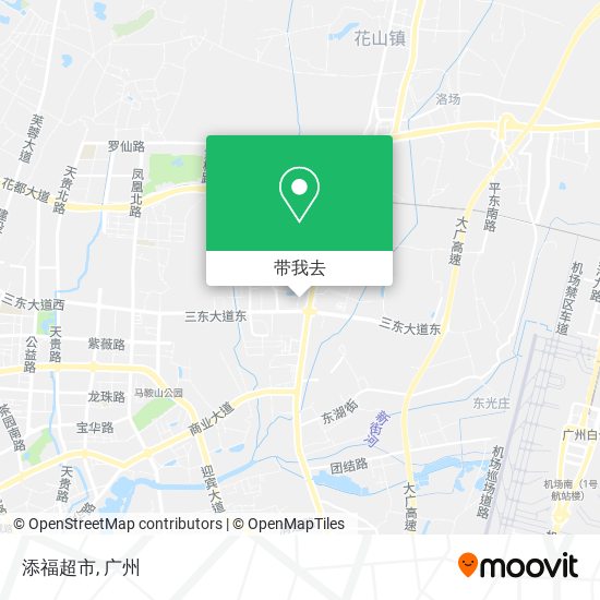 添福超市地图