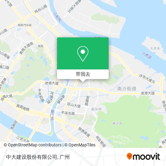 中大建设股份有限公司地图