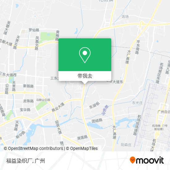 福益染织厂地图