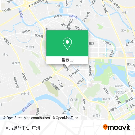 售后服务中心地图