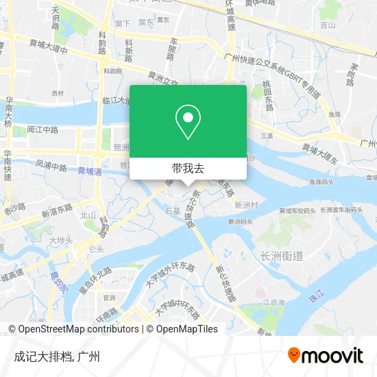 成记大排档地图