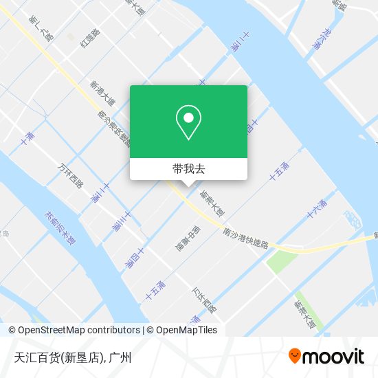 天汇百货(新垦店)地图