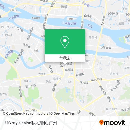MG style salon私人定制地图