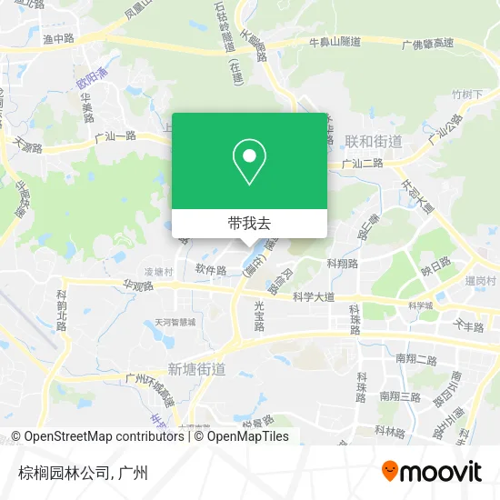 棕榈园林公司地图