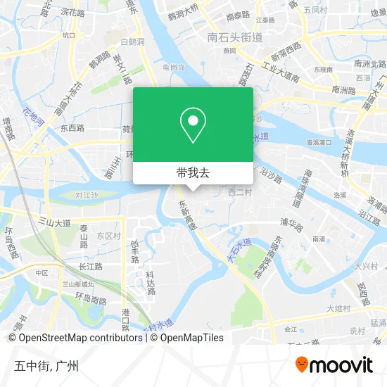 五中街地图