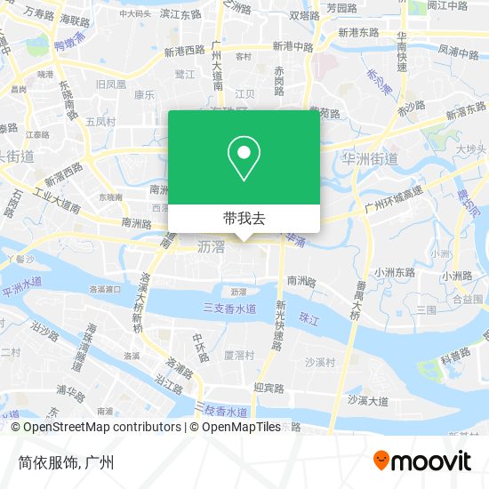 简依服饰地图